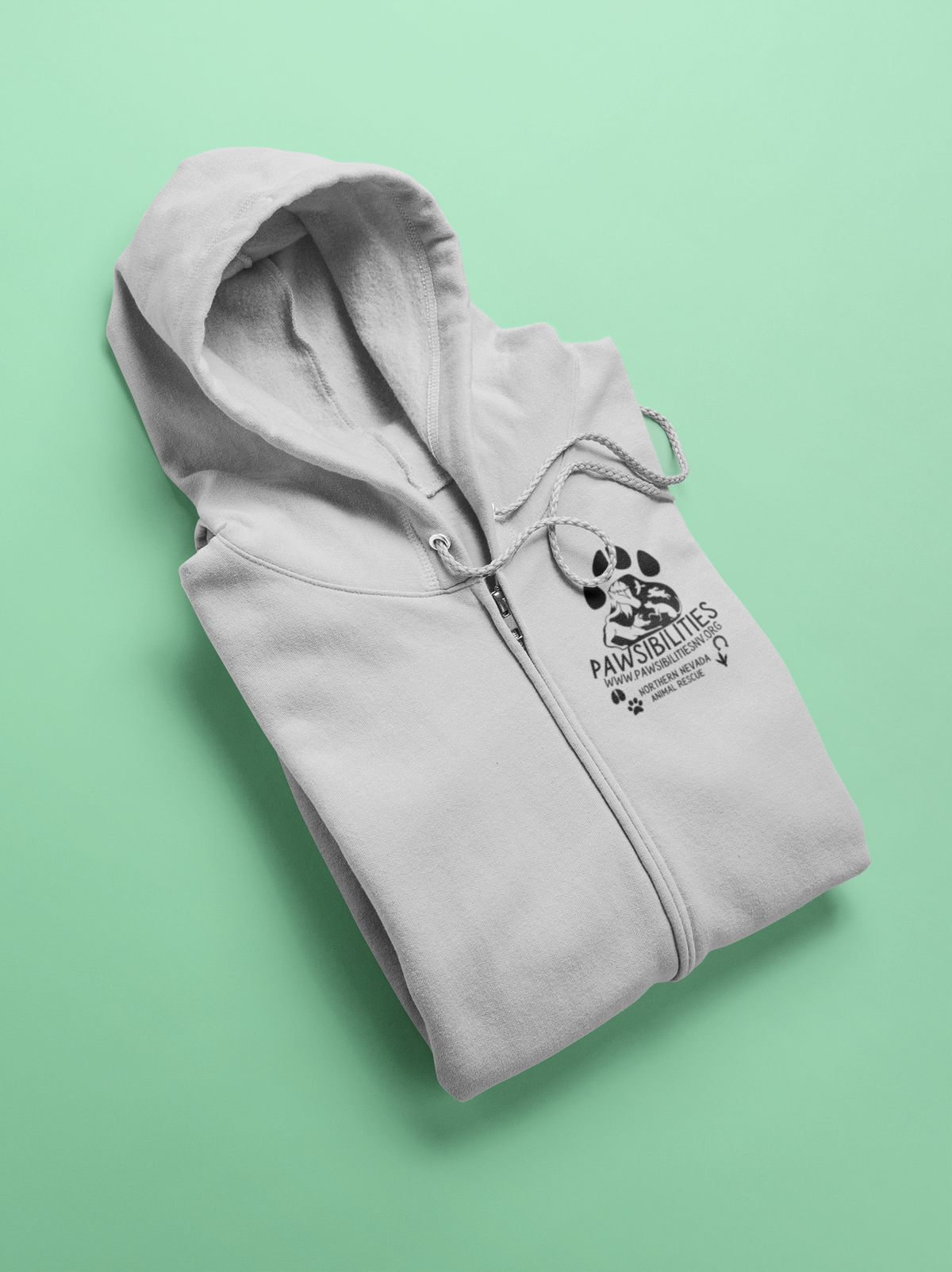 New Logo Zip-Up Hoodie (available in several colors)