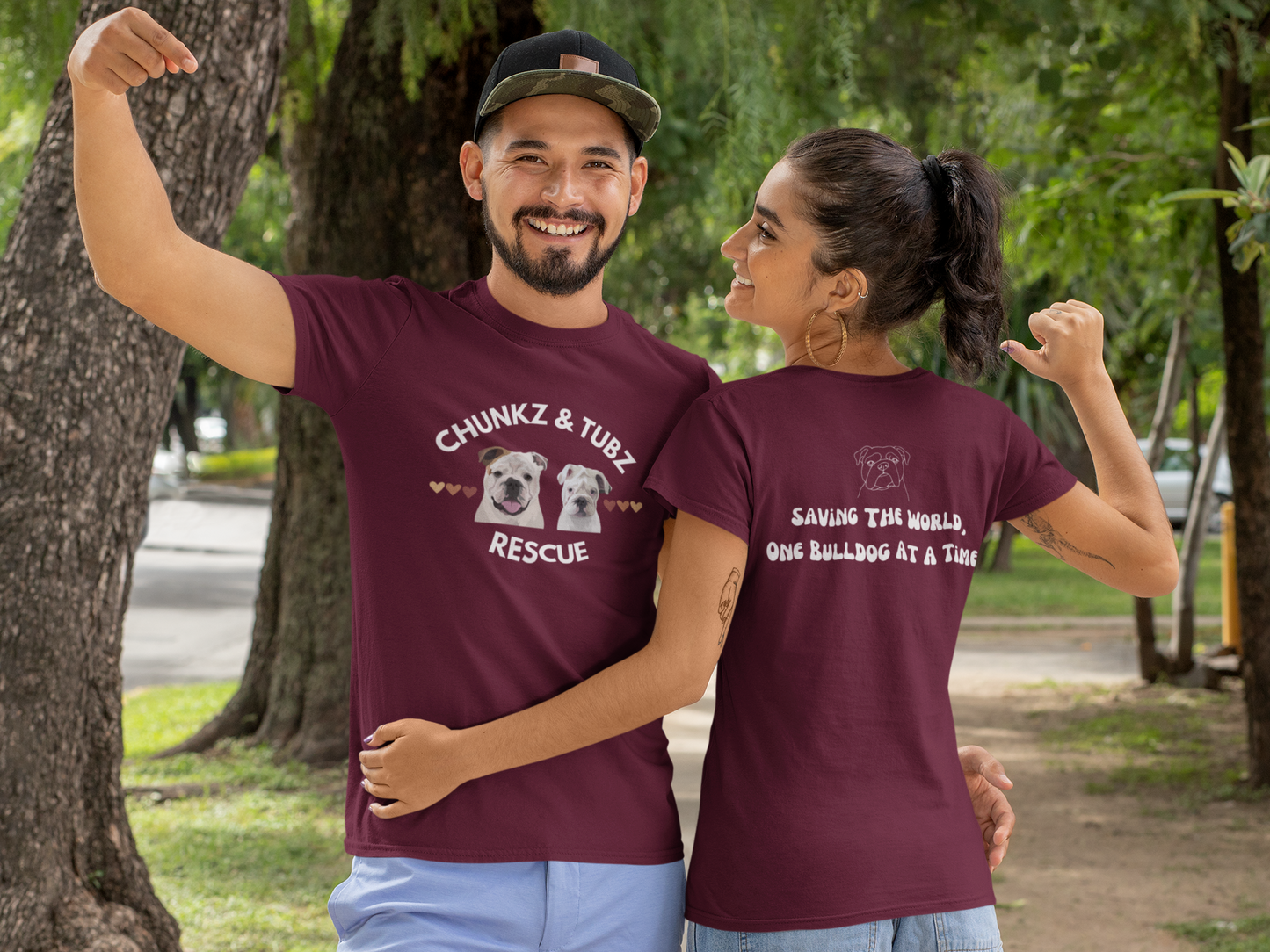 Chunkz & Tubz Rescue Tee | Available in Several Colors - Ruff Life Rescue Wear