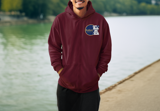 Resilient Dog Zip Up Hoodie (available in several colors) - Ruff Life Rescue Wear