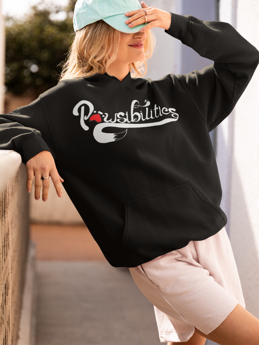 Pawsibilities Pullover Hoodie (Available in several colors) - Ruff Life Rescue Wear