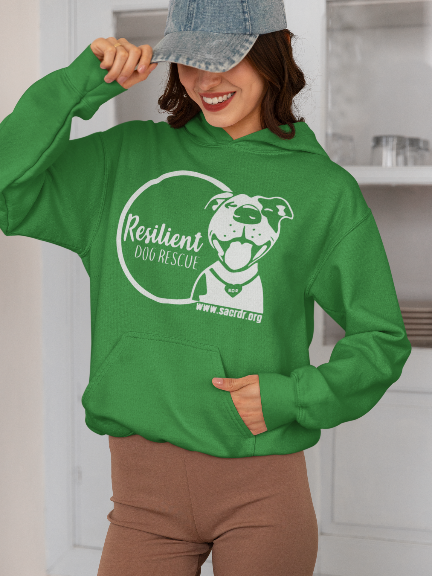 Resilient Dog Pullover Hoodie (Available in several colors) - Ruff Life Rescue Wear