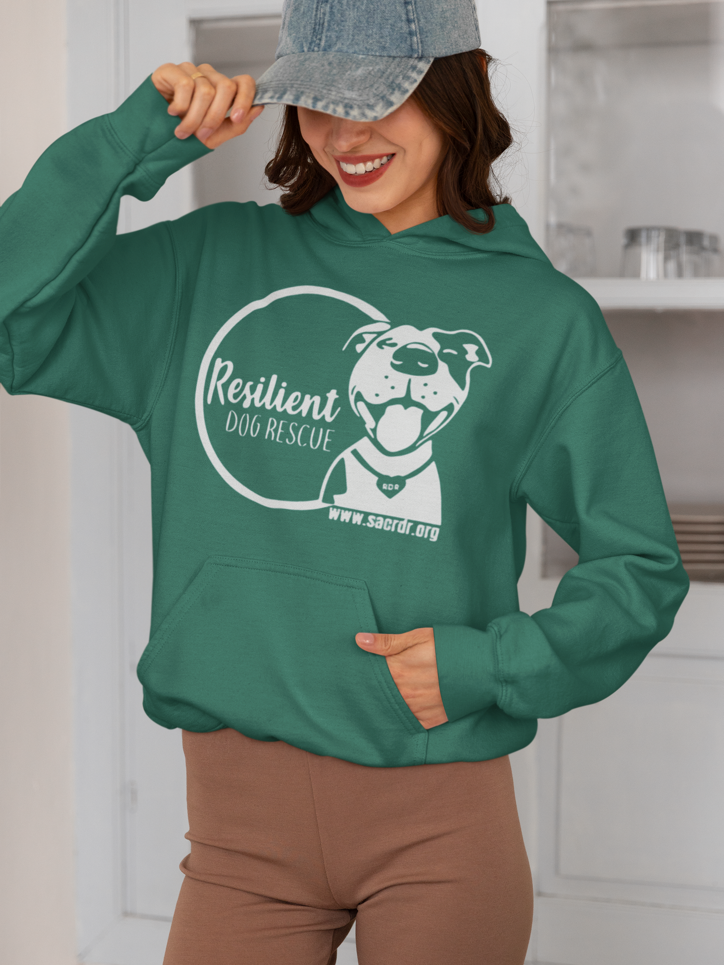 Resilient Dog Pullover Hoodie (Available in several colors) - Ruff Life Rescue Wear