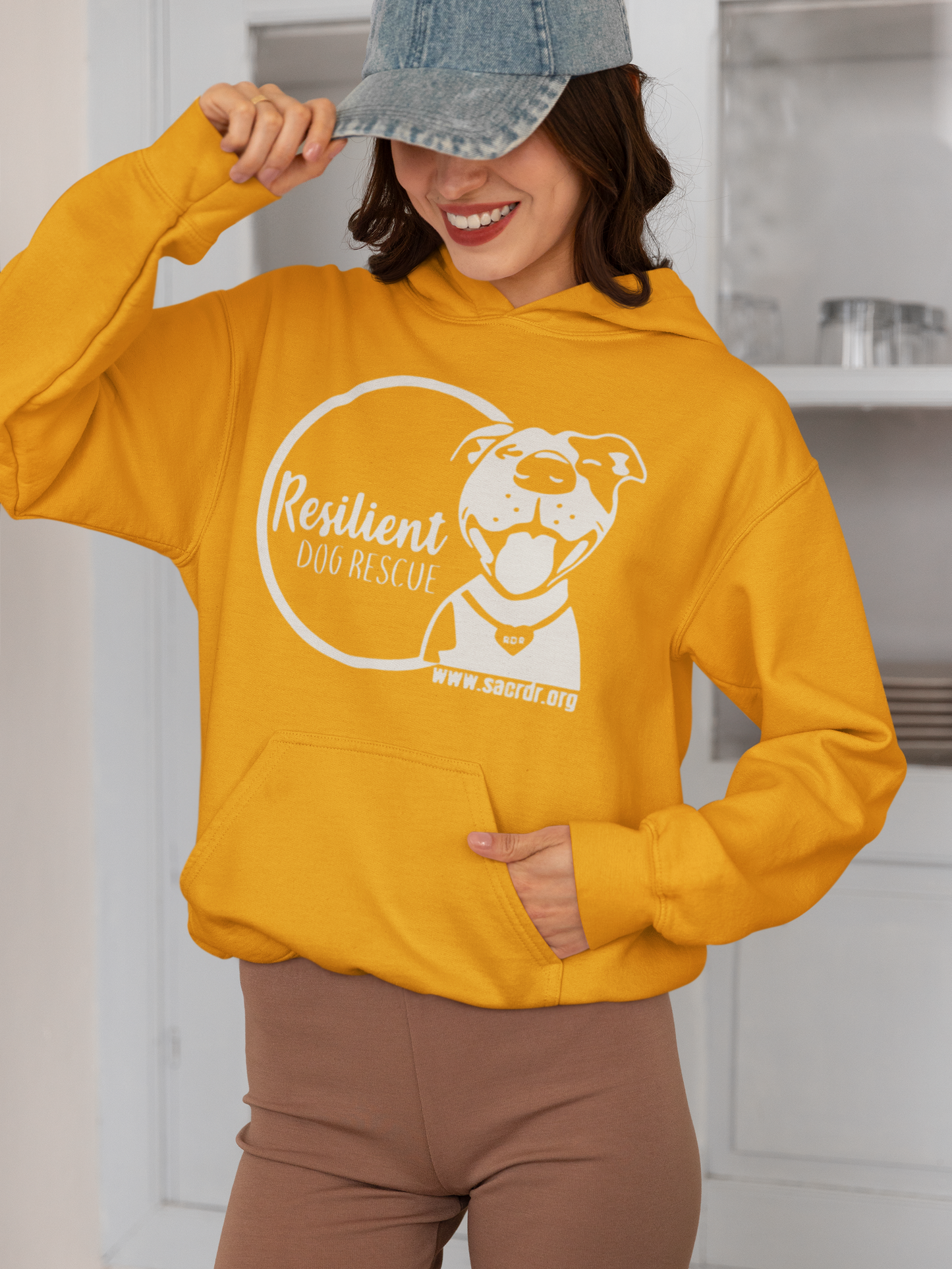 Resilient Dog Pullover Hoodie (Available in several colors) - Ruff Life Rescue Wear