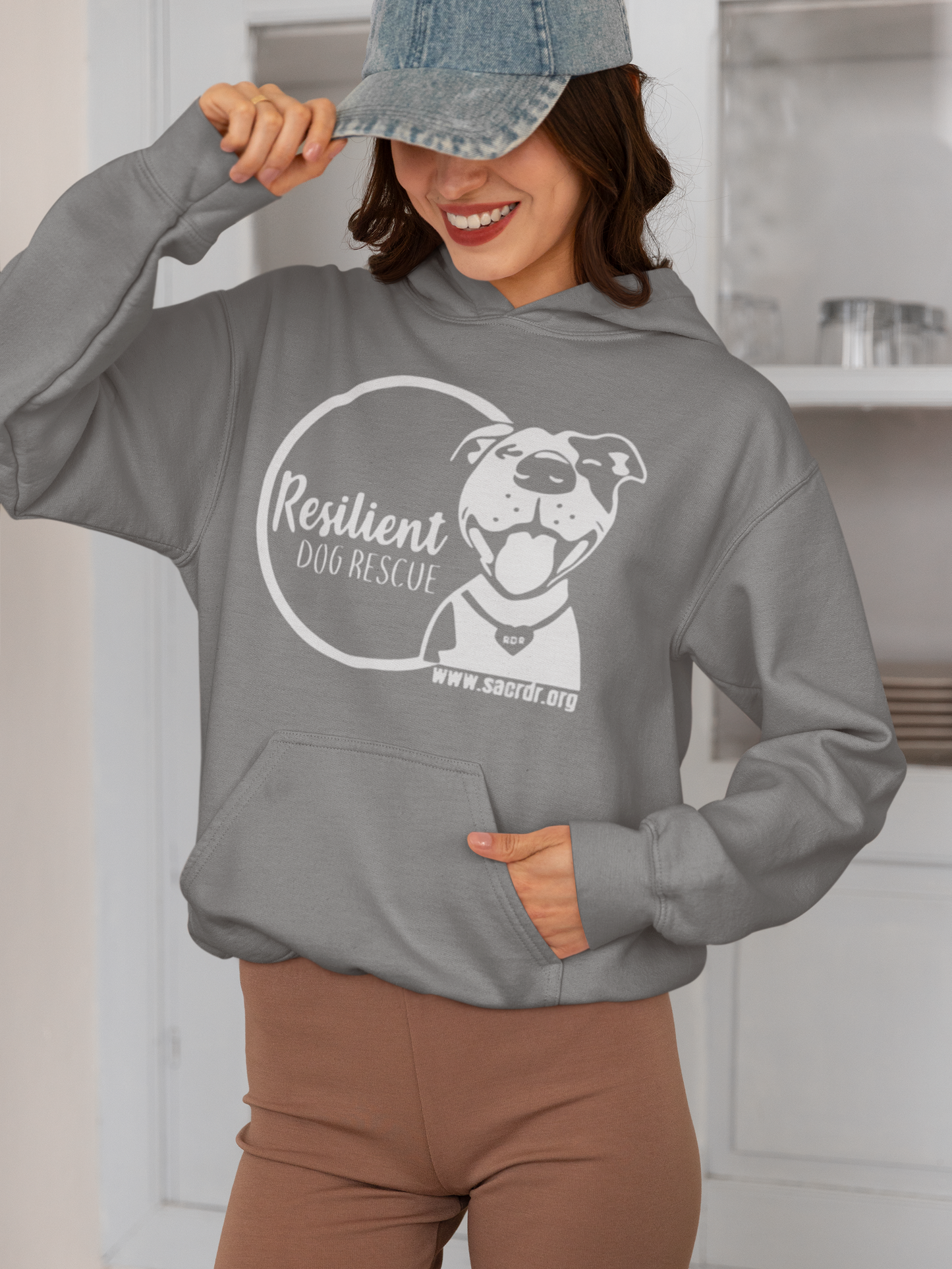 Resilient Dog Pullover Hoodie (Available in several colors) - Ruff Life Rescue Wear
