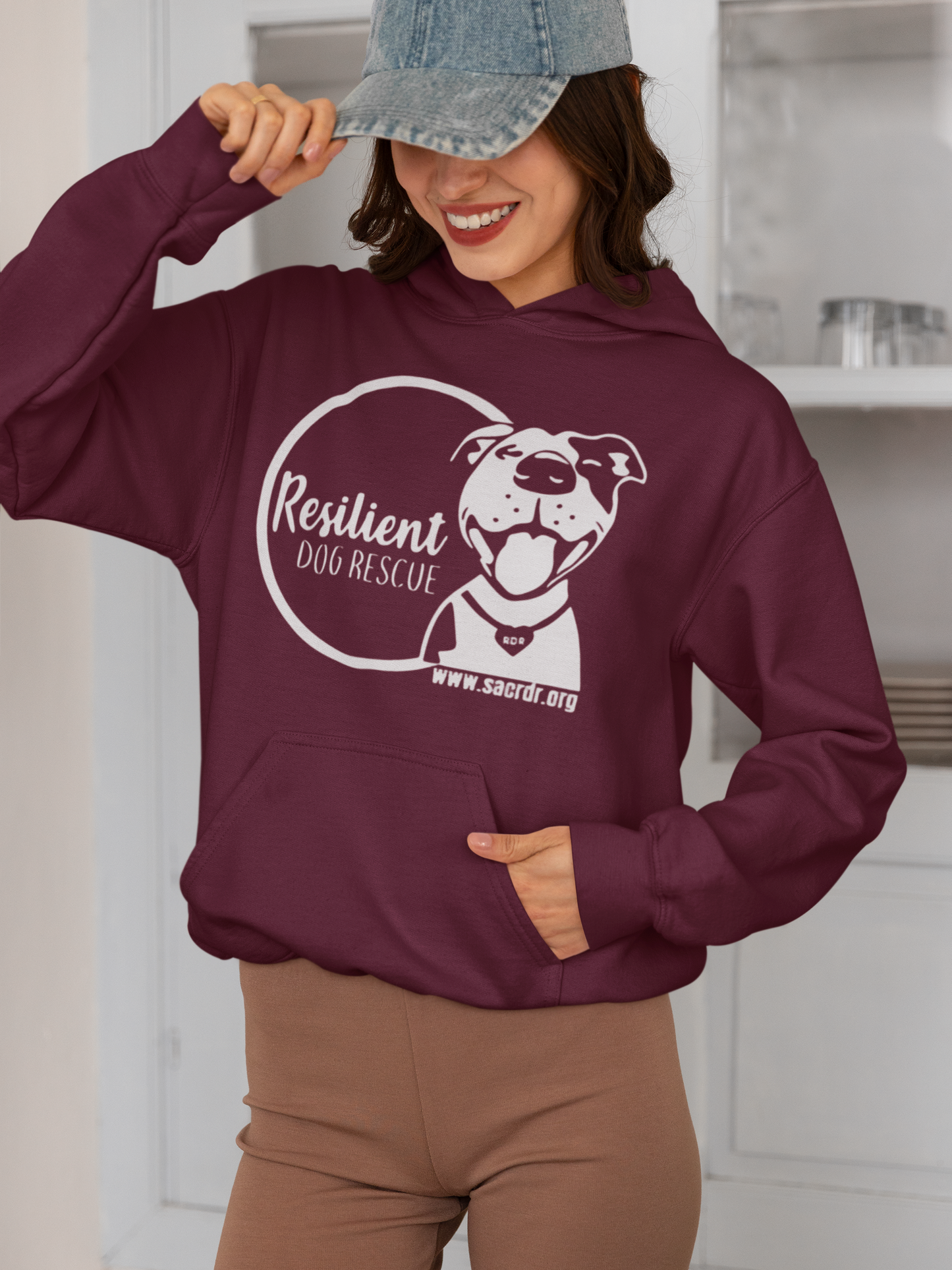 Resilient Dog Pullover Hoodie (Available in several colors) - Ruff Life Rescue Wear