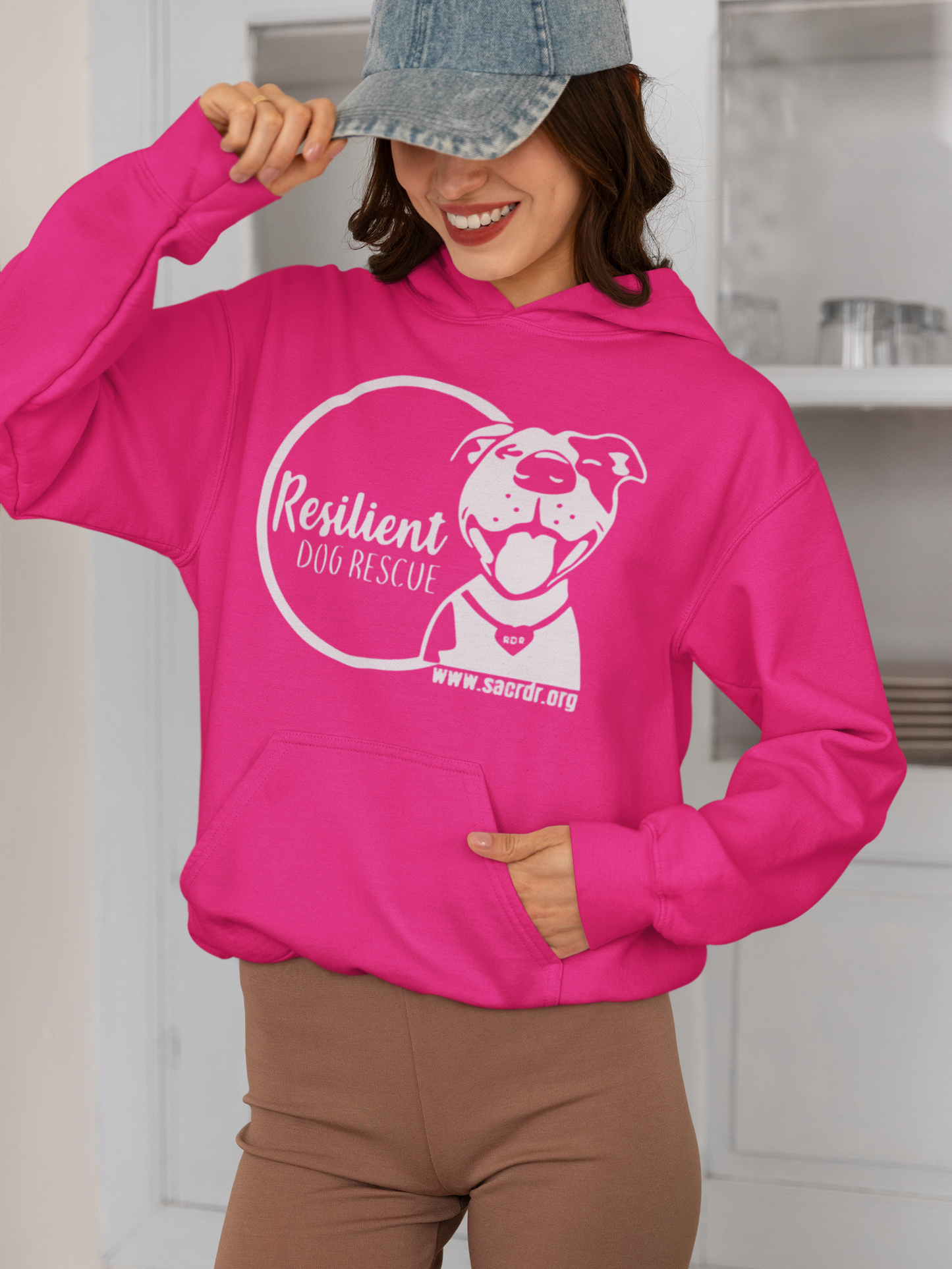 Resilient Dog Pullover Hoodie (Available in several colors) - Ruff Life Rescue Wear