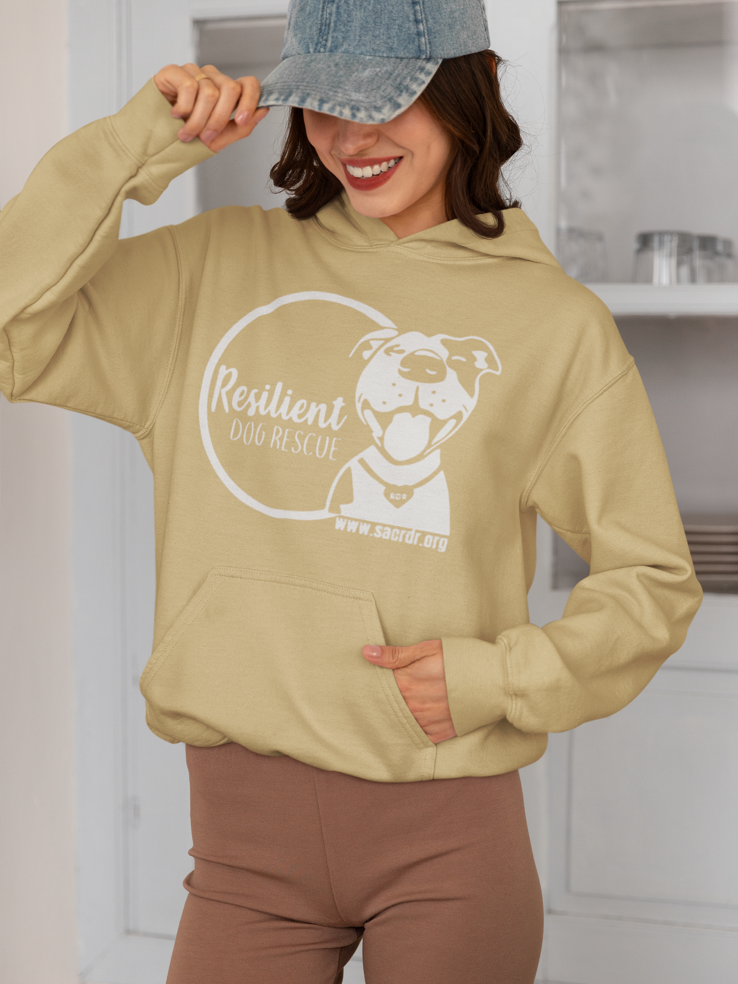 Resilient Dog Pullover Hoodie (Available in several colors) - Ruff Life Rescue Wear