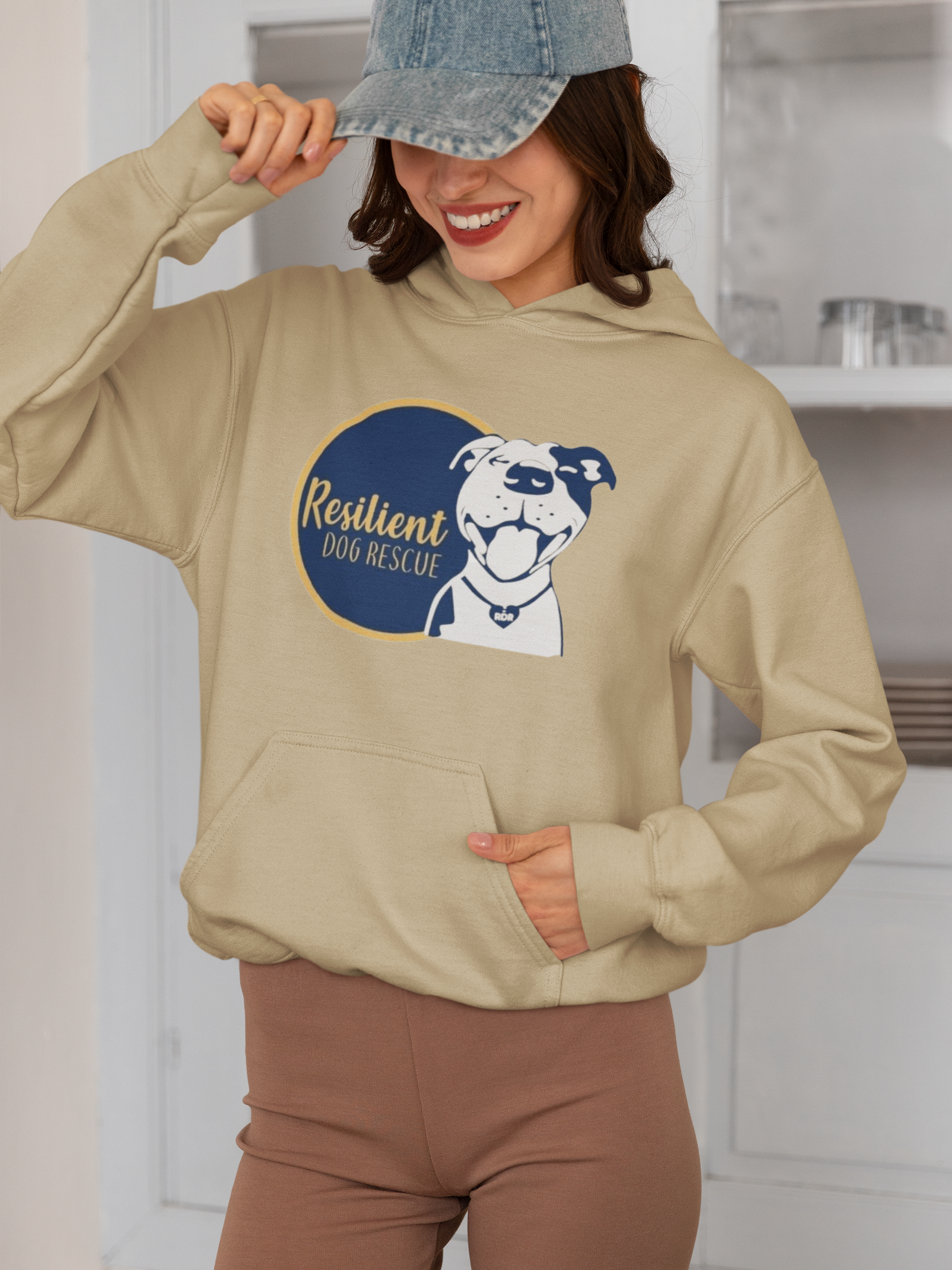 Resilient Dog Pullover Hoodie (Available in several colors)