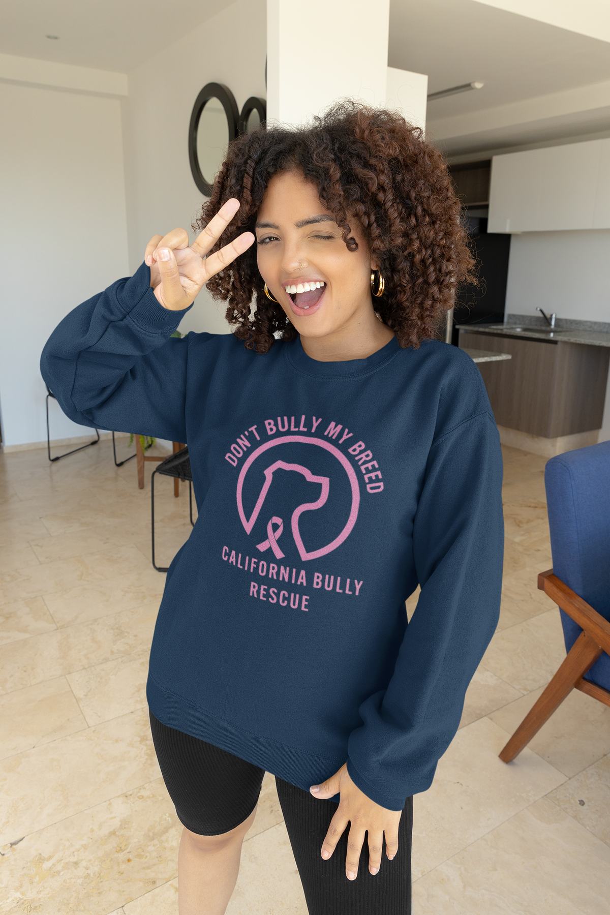 CBR Cancer Awareness Sweatshirt (available in several colors) - Ruff Life Rescue Wear