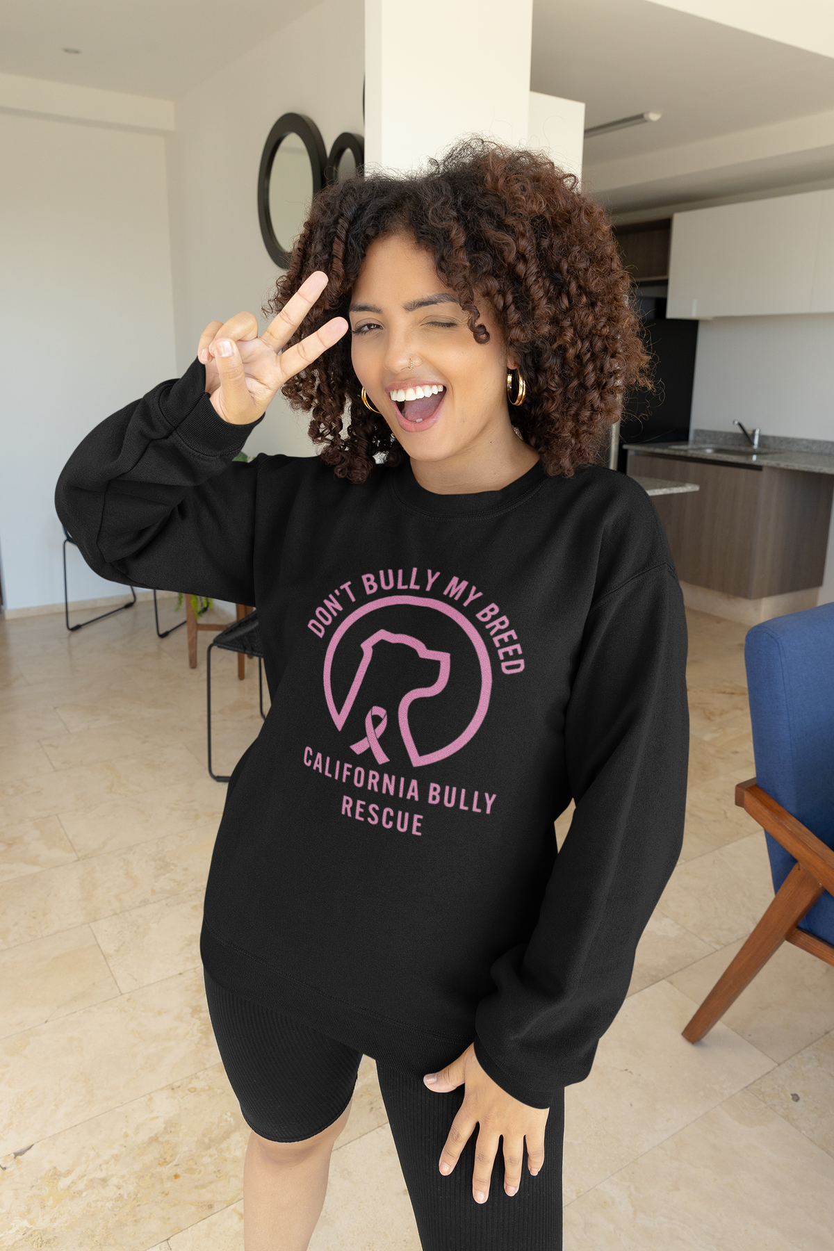 CBR Cancer Awareness Sweatshirt (available in several colors) - Ruff Life Rescue Wear