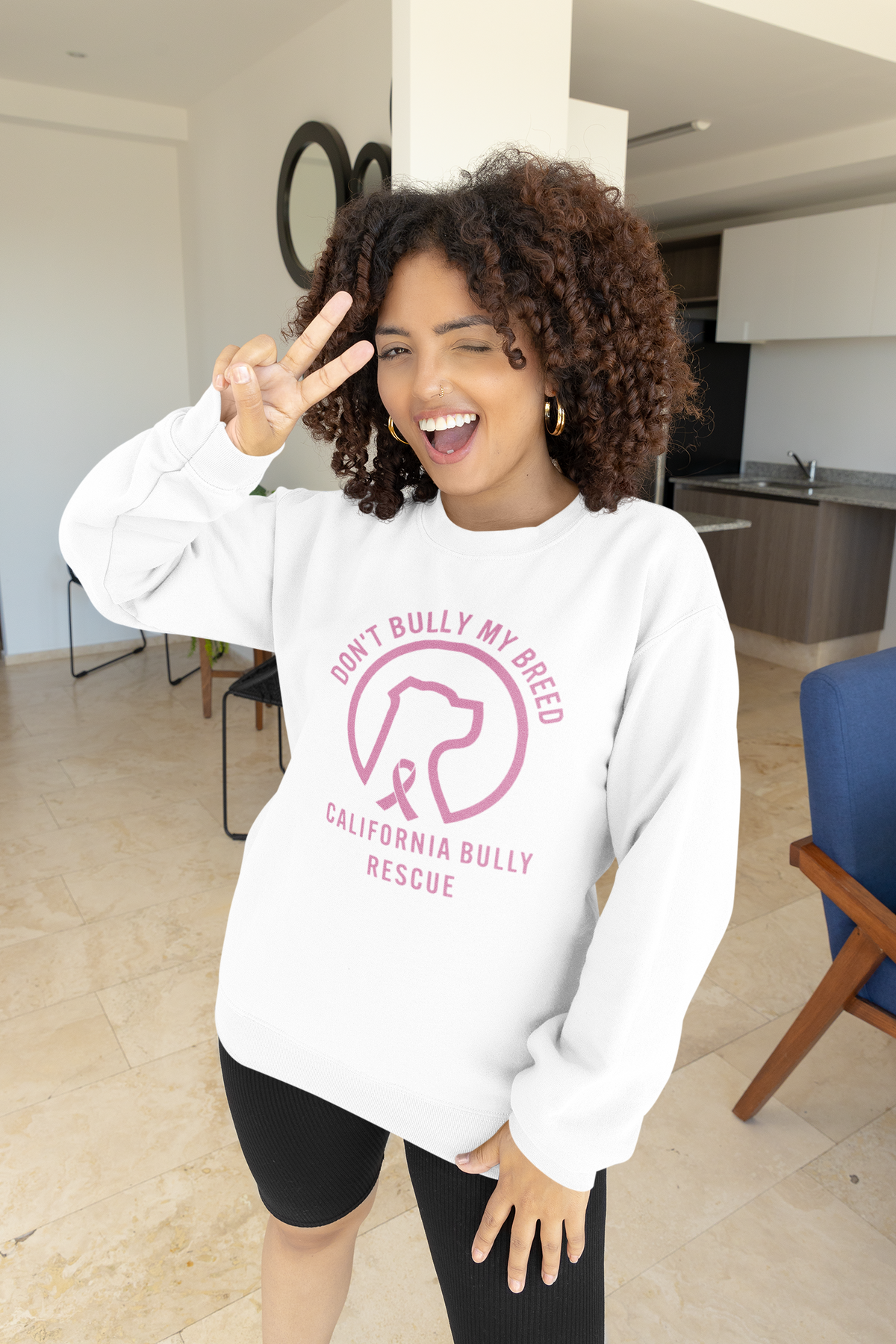 CBR Cancer Awareness Sweatshirt (available in several colors) - Ruff Life Rescue Wear