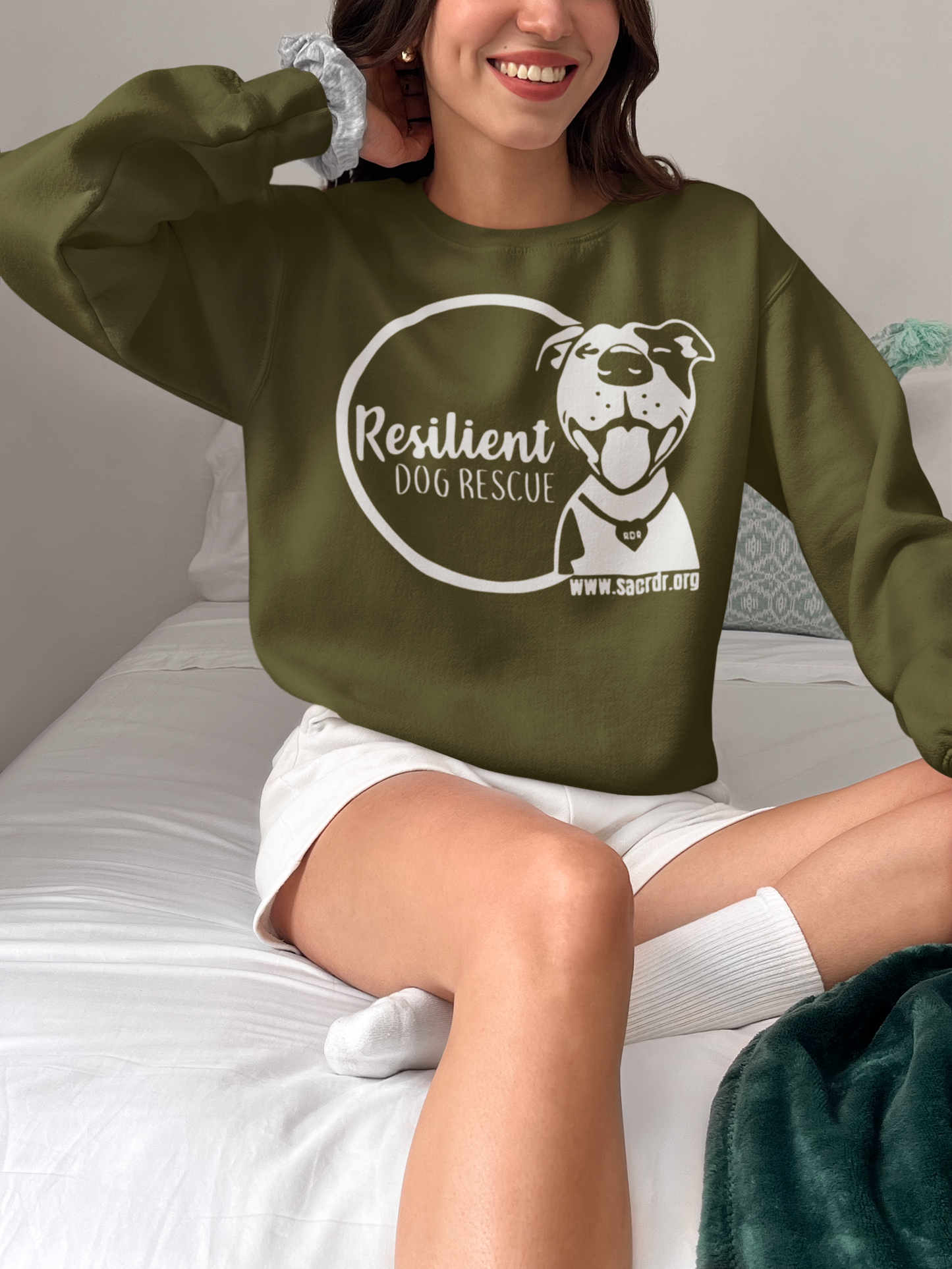Resilient Dog Circle Sweatshirts (Available in several colors) - Ruff Life Rescue Wear