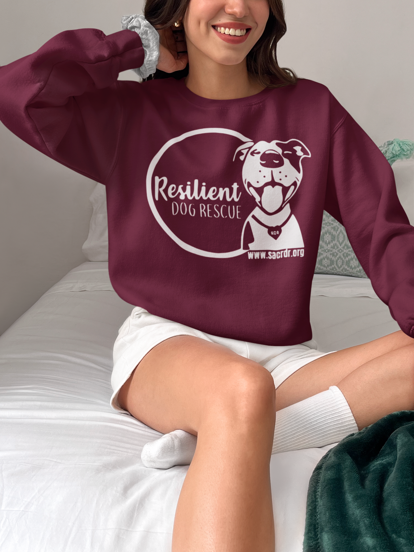 Resilient Dog Circle Sweatshirts (Available in several colors) - Ruff Life Rescue Wear