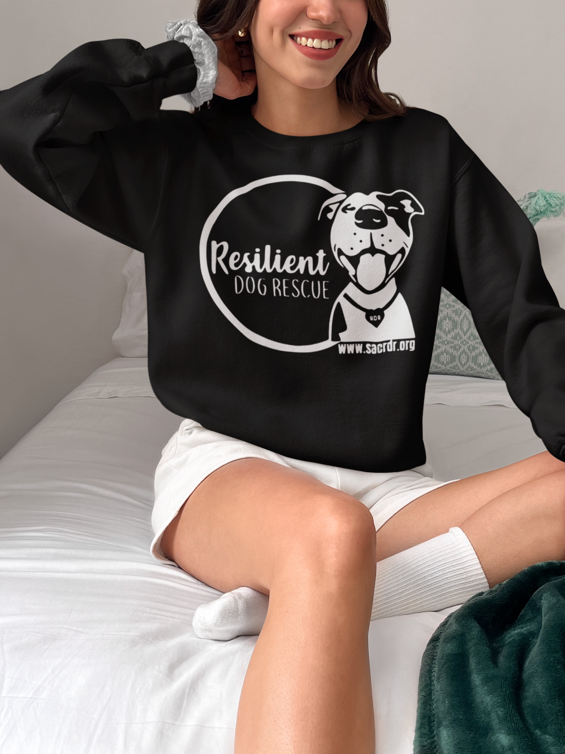 Resilient Dog Circle Sweatshirts (Available in several colors) - Ruff Life Rescue Wear