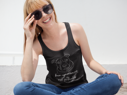 Pitty Racerback Tank (Available in several colors) - Ruff Life Rescue Wear