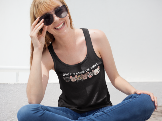 Live Women’s Flowy Racerback Tank (available in many colors) - Ruff Life Rescue Wear