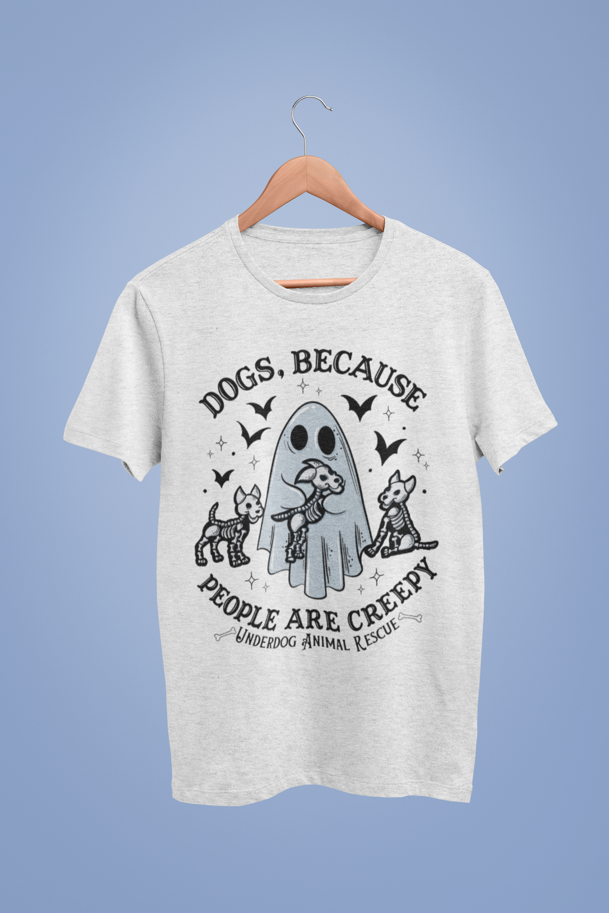 Ghost TriBlend Tee (available in several colors) - Ruff Life Rescue Wear
