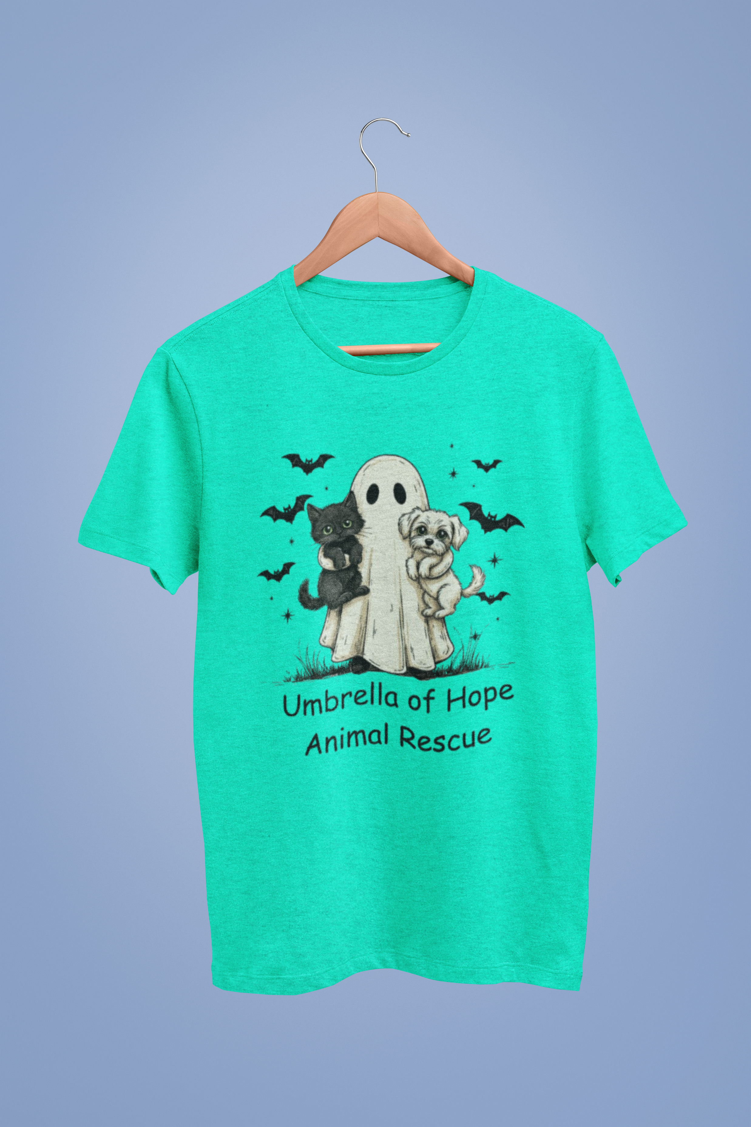 Umbrella of Hope Halloween Triblend Tee