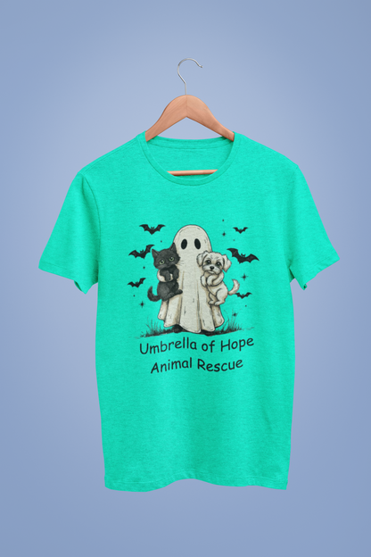 Umbrella of Hope Halloween Triblend Tee - Ruff Life Rescue Wear