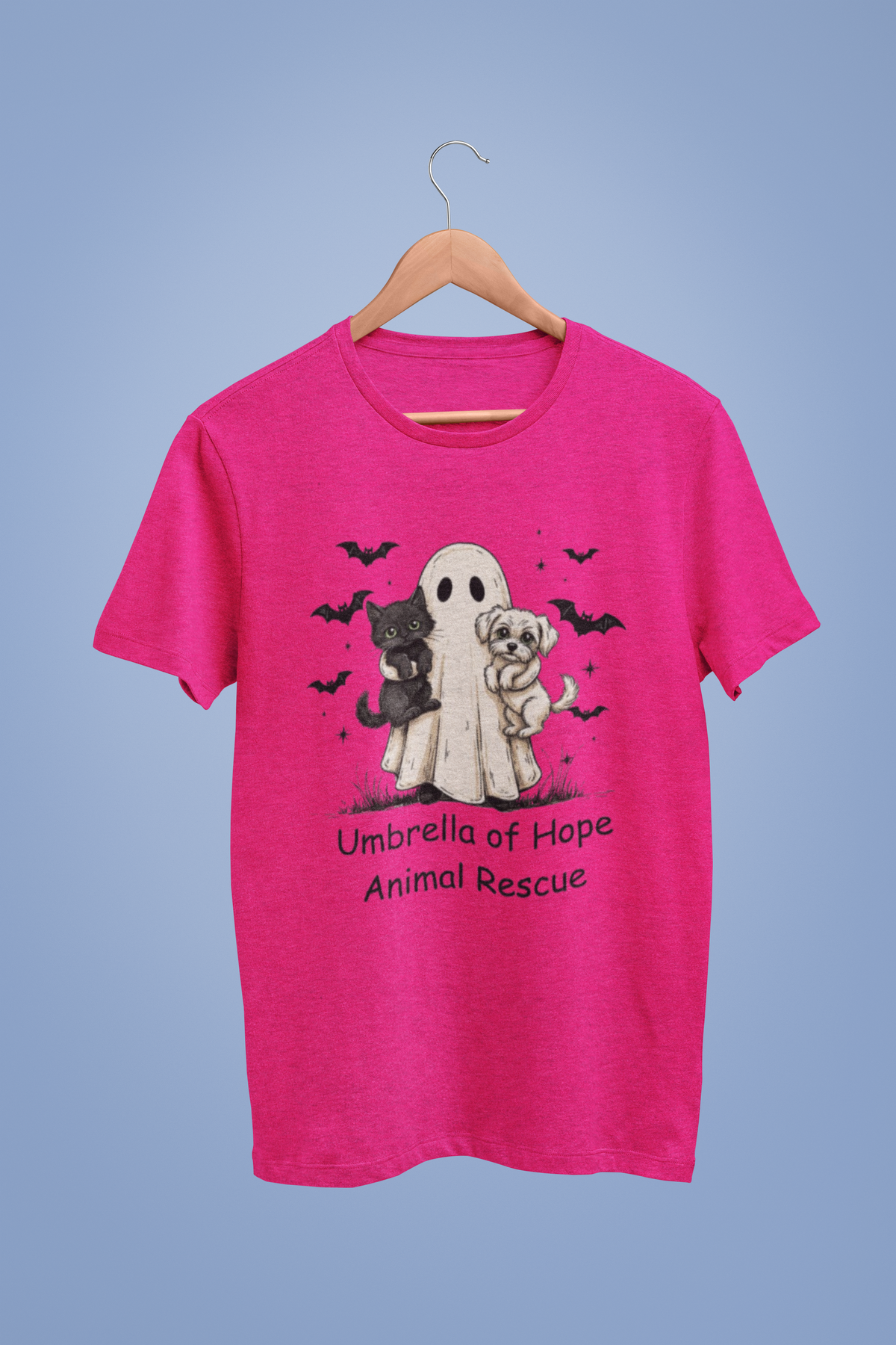 Umbrella of Hope Halloween Triblend Tee - Ruff Life Rescue Wear