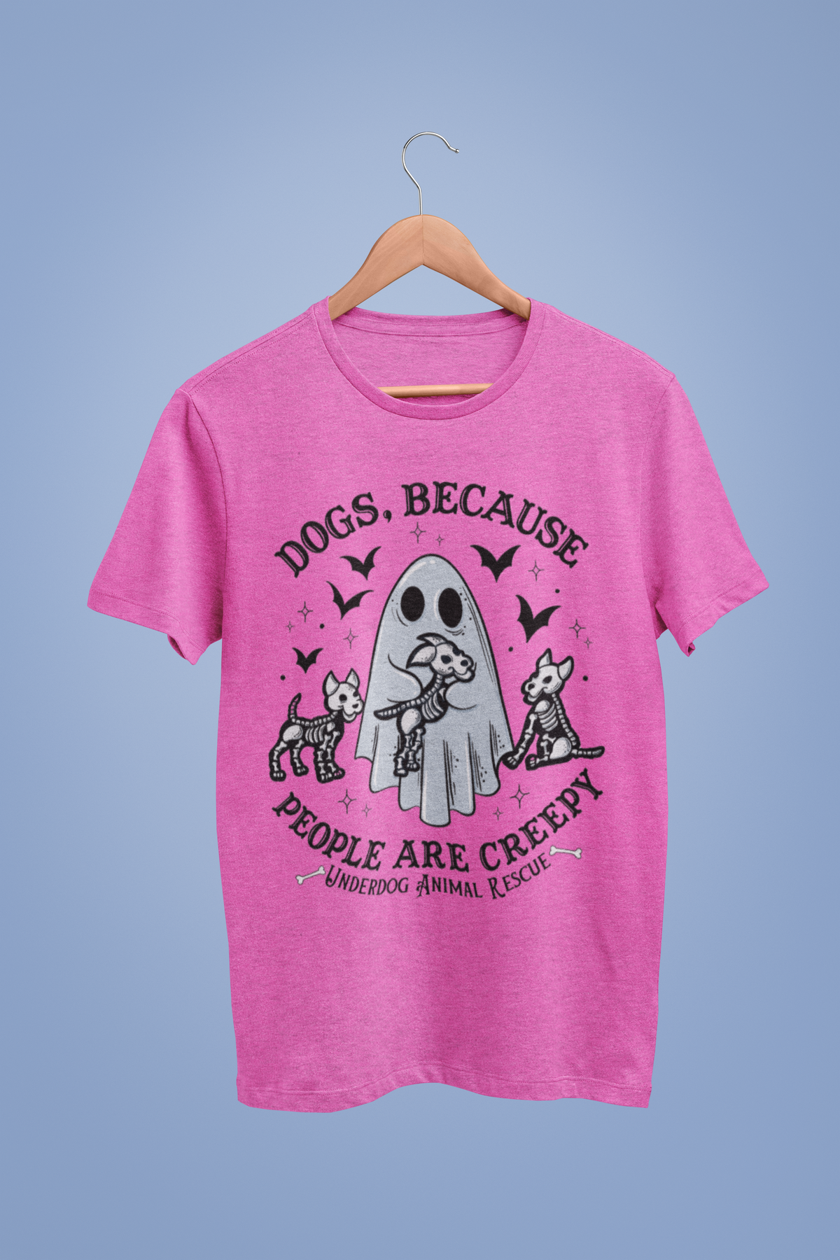Ghost TriBlend Tee (available in several colors) - Ruff Life Rescue Wear