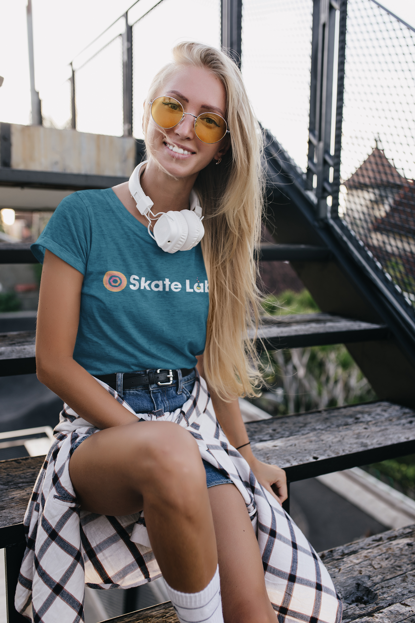 Skate Lab SLIM Fit Tee - Ruff Life Rescue Wear