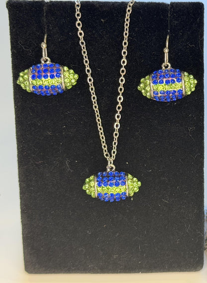 BOGO Football Jewelry Set