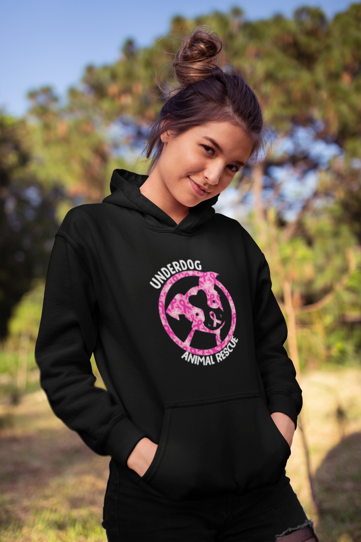 Underdog Awarness - Unisex Pullover Hoodie - Ruff Life Rescue Wear