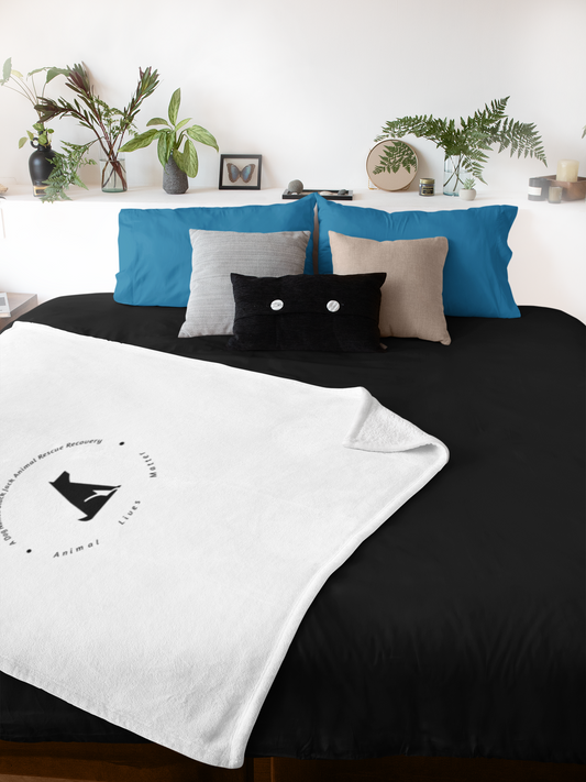 Black Jack Dog/Baby Blanket - Ruff Life Rescue Wear