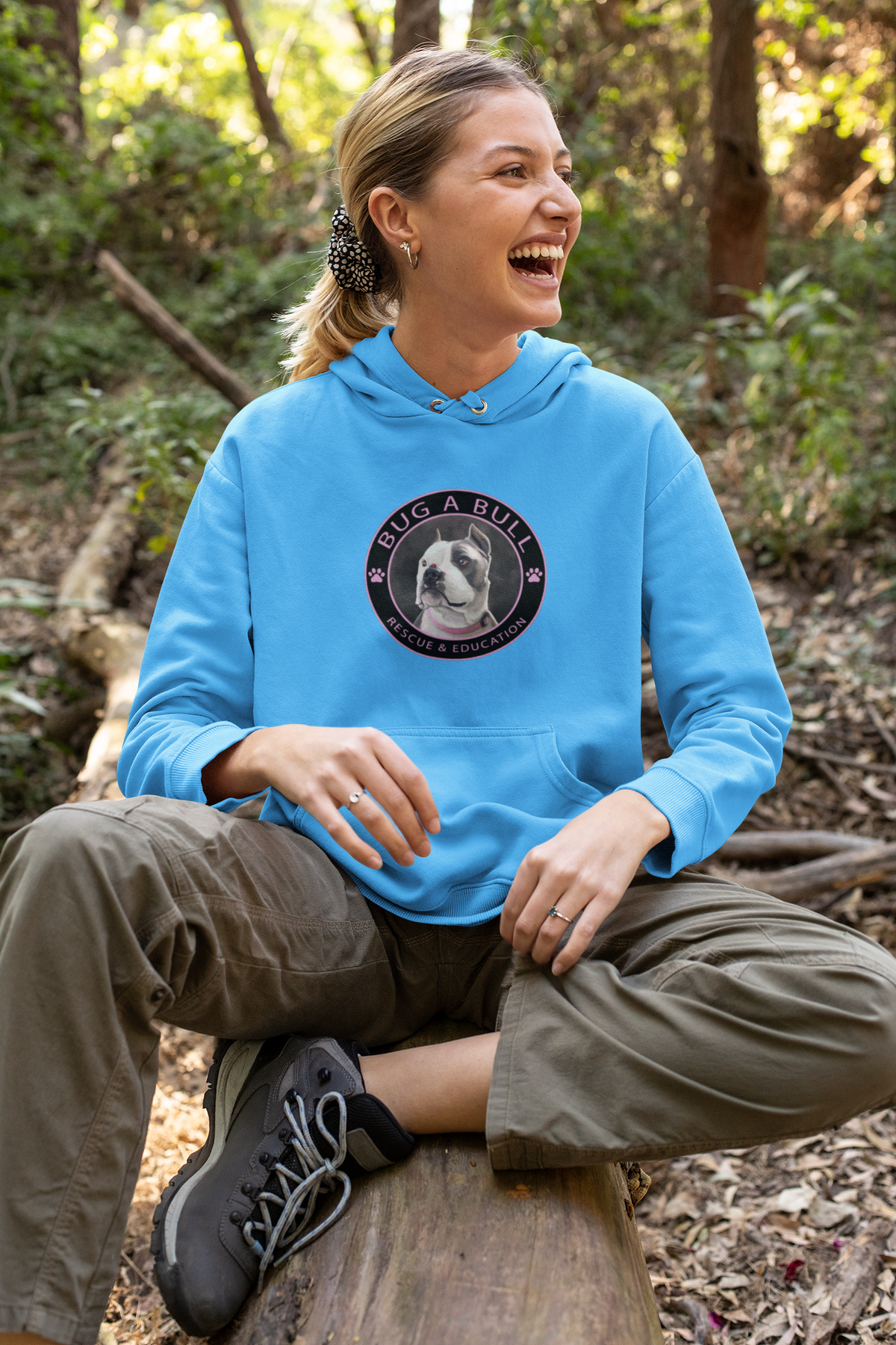 Bug a Bull Rescue - Unisex Pullover Hoodie - Ruff Life Rescue Wear