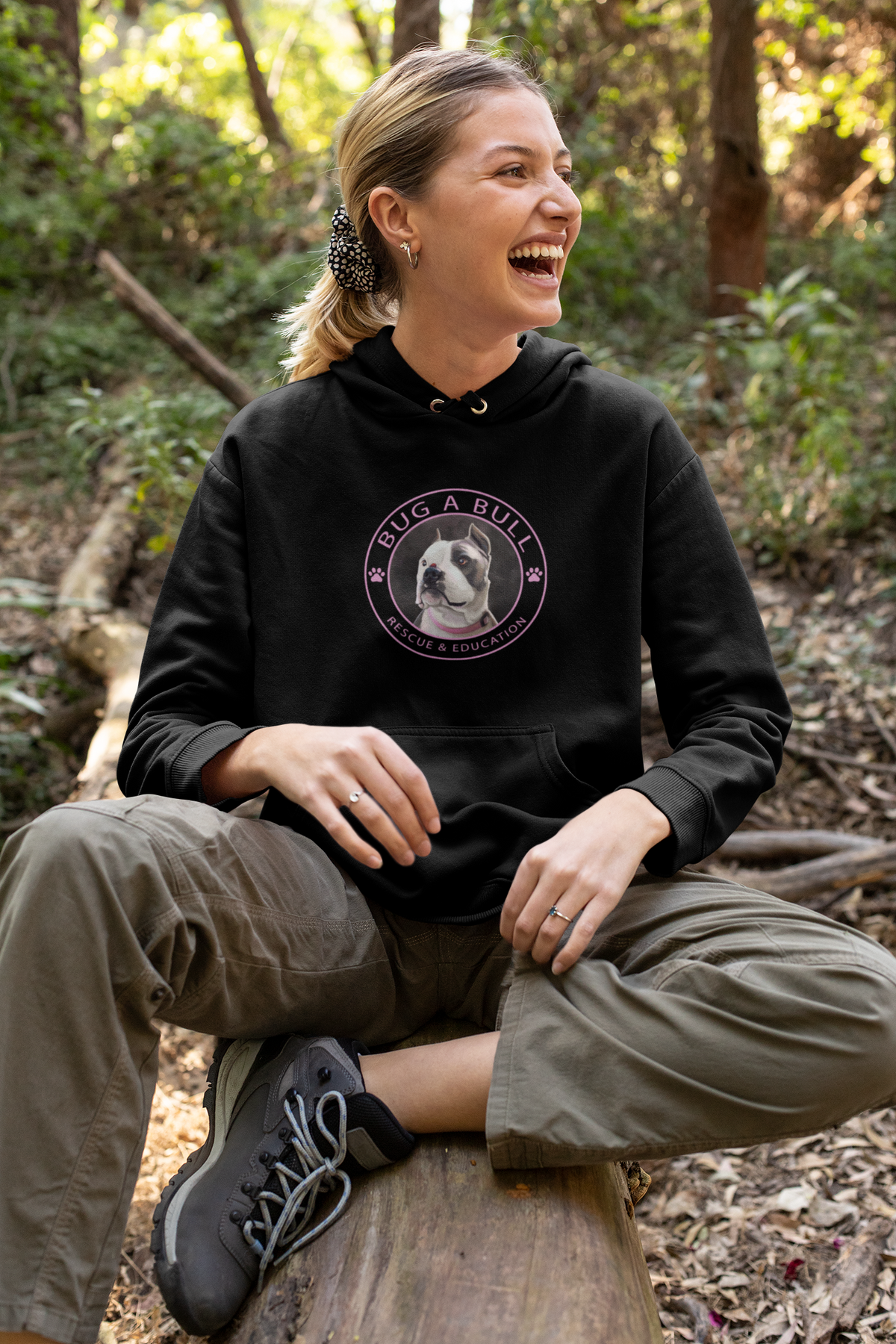 Bug a Bull Rescue - Unisex Pullover Hoodie - Ruff Life Rescue Wear