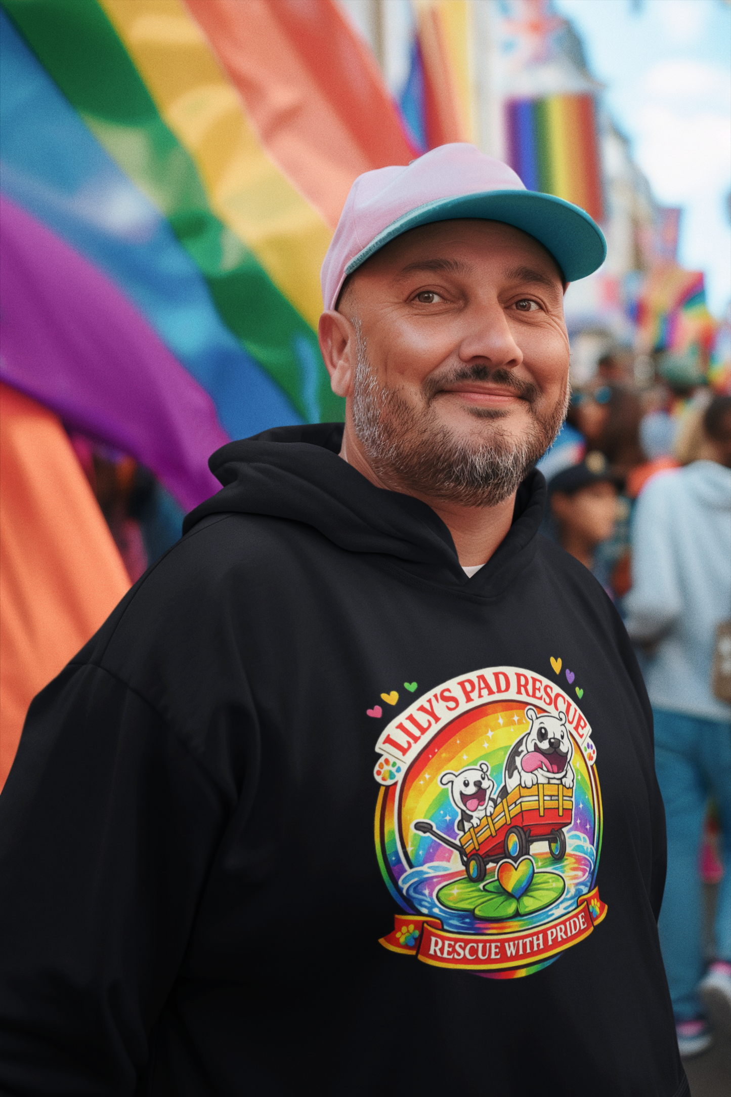 Lily's Pride- Hoodie - Ruff Life Rescue Wear