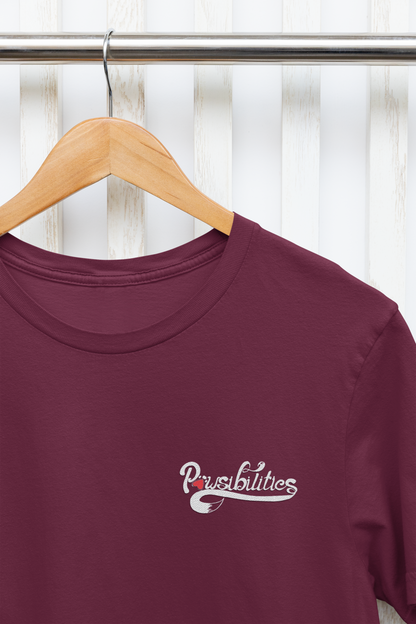 Pawsibilities Small Logo Unisex Tee (available in several colors) - Ruff Life Rescue Wear