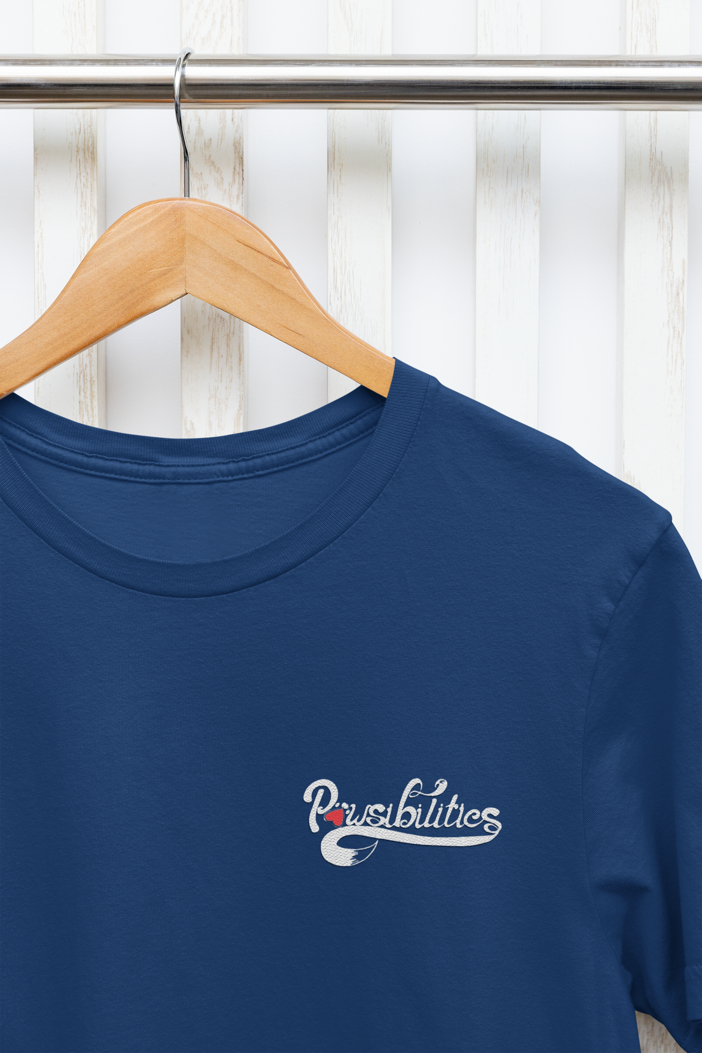 Pawsibilities Small Logo Unisex Tee (available in several colors) - Ruff Life Rescue Wear