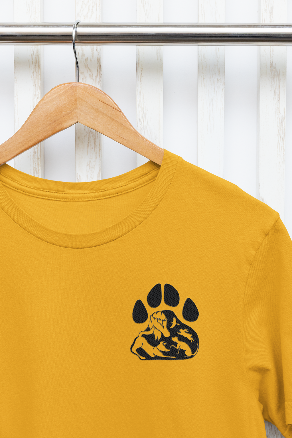 Paws Small Logo Unisex Tee (available in several colors)