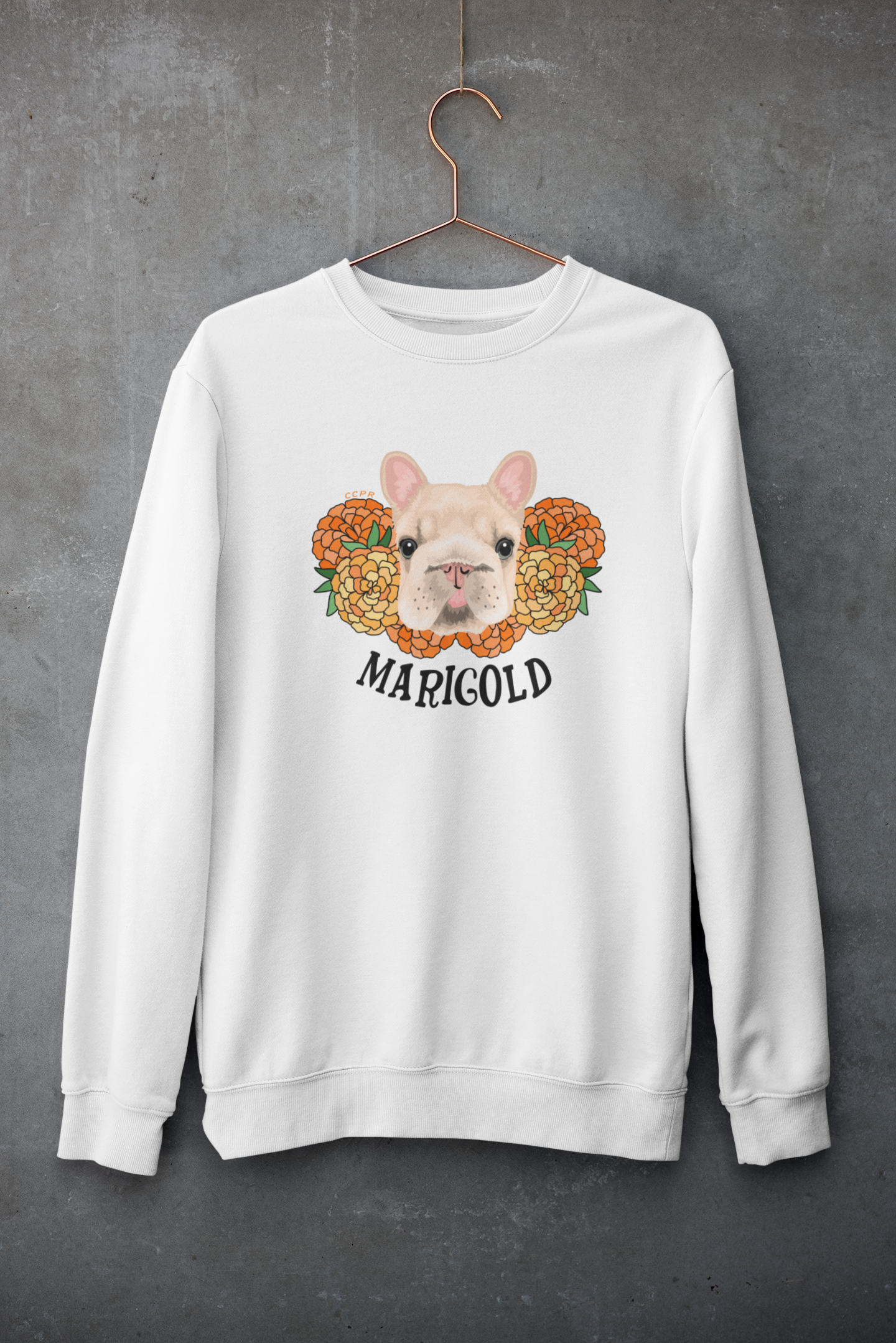 Marigold Crewneck Sweatshirt (Available in many fun colors)