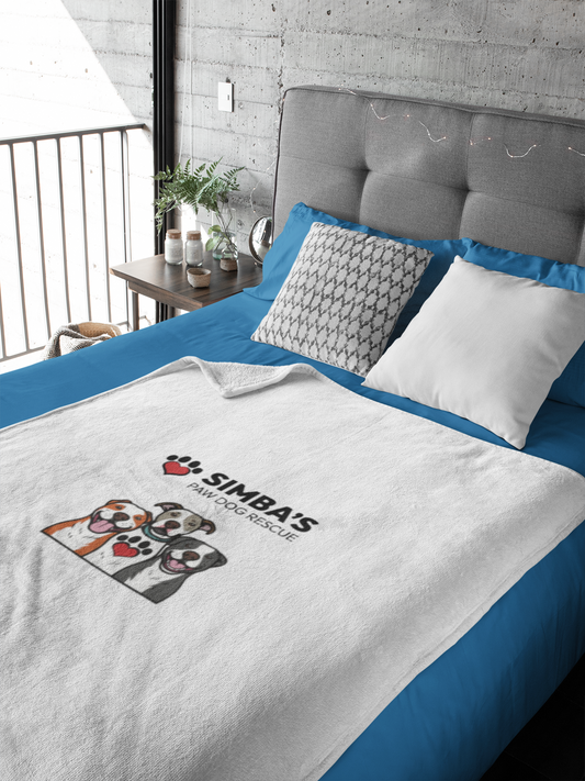 Simba's Dog/Baby Blanket - Ruff Life Rescue Wear
