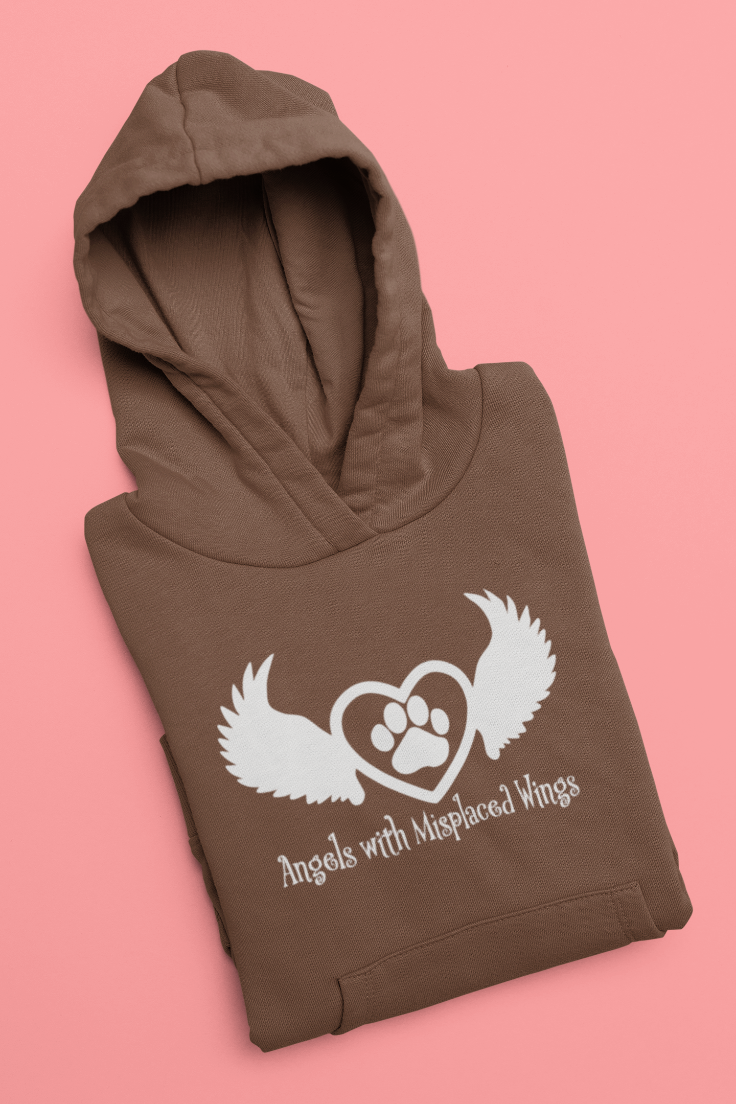Wings Pull Over Fleece Hoodie (available in several colors) - Ruff Life Rescue Wear