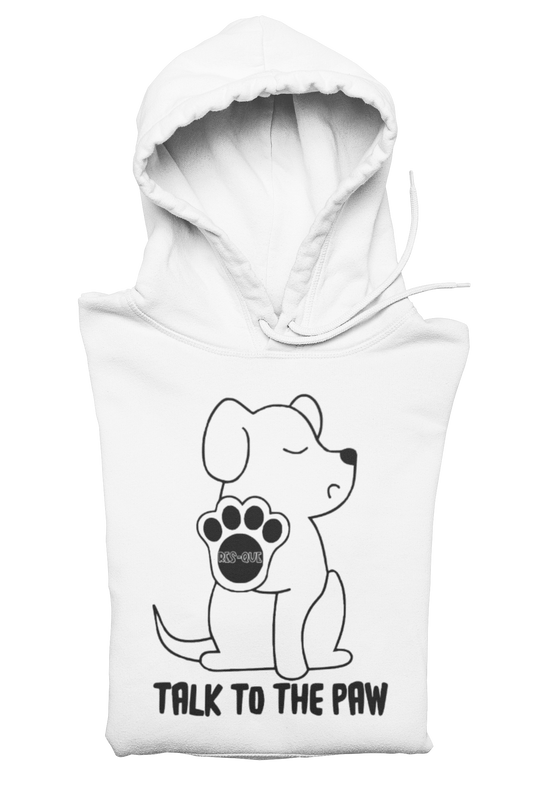 Paw Pullover Hoodie (available in many colors) - Ruff Life Rescue Wear