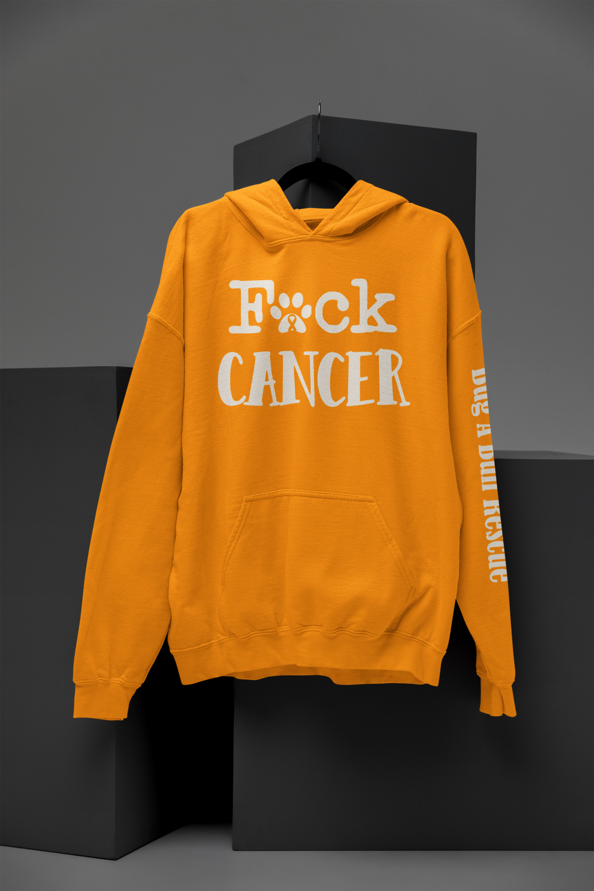F*ck Cancer Bug a Bull Rescue - Pull Over (See all colors) - Ruff Life Rescue Wear