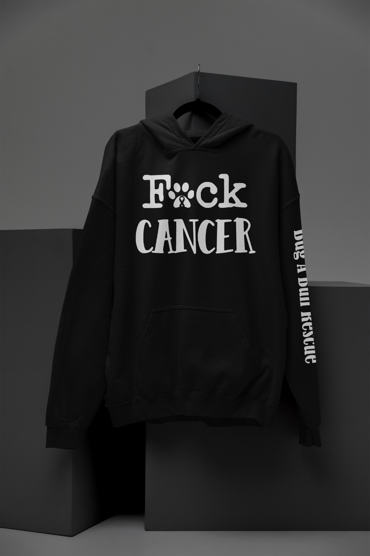 F*ck Cancer Bug a Bull Rescue - Pull Over (See all colors) - Ruff Life Rescue Wear