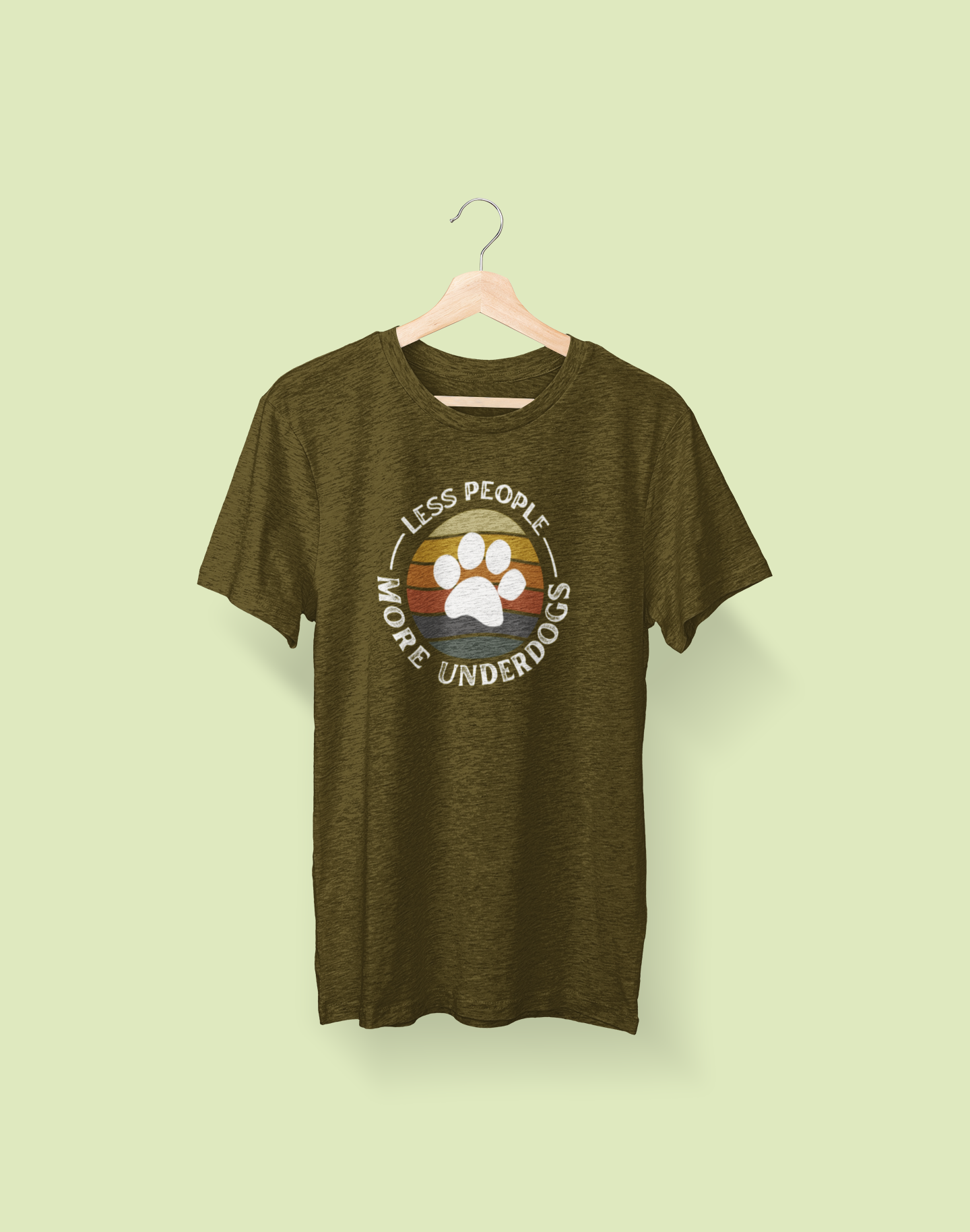 Less People, More Underdogs Triblend Tee (Available in Several Colors)