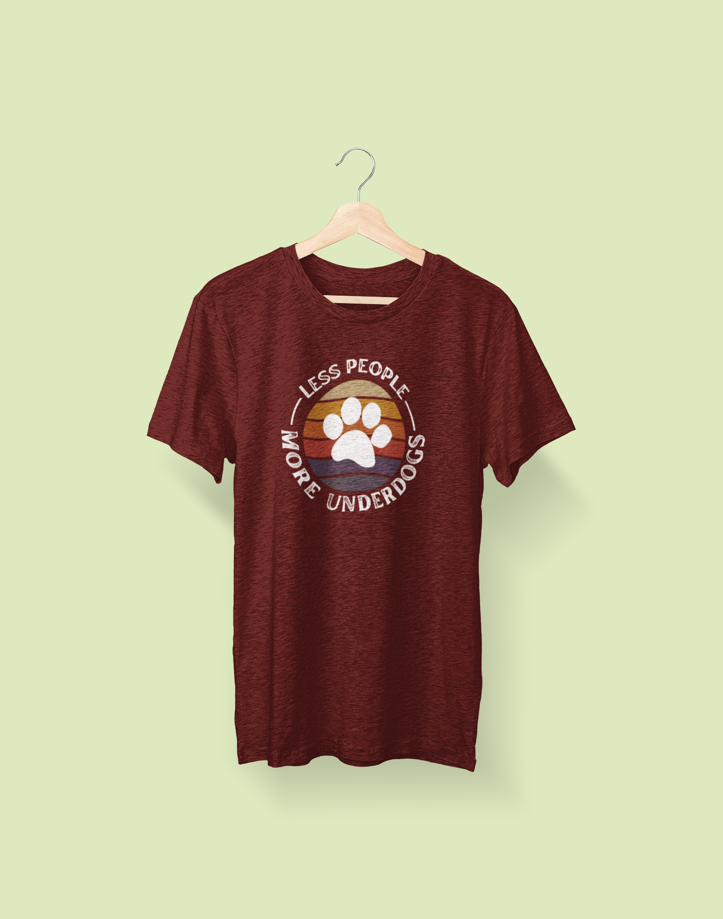 Less People, More Underdogs Triblend Tee (Available in Several Colors)