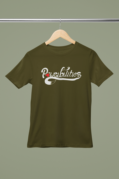 Pawsibilities Unisex Tee (available in several colors) - Ruff Life Rescue Wear