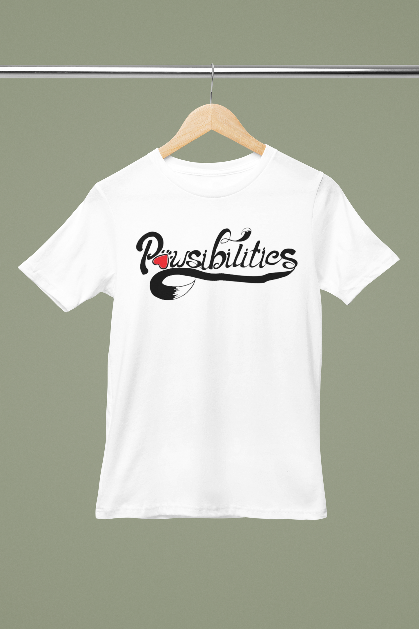 Pawsibilities Unisex Tee (available in several colors) - Ruff Life Rescue Wear
