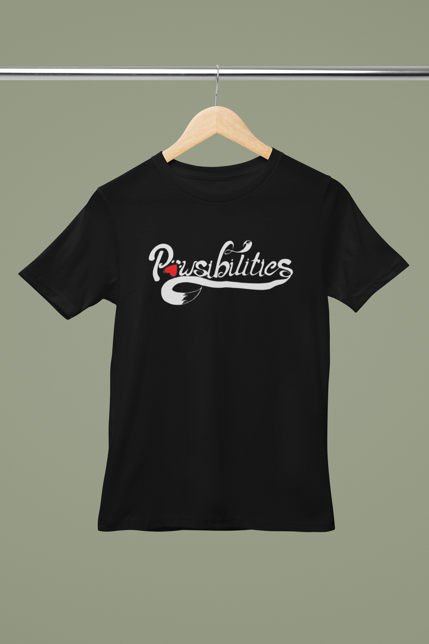 Pawsibilities Unisex Tee (available in several colors) - Ruff Life Rescue Wear