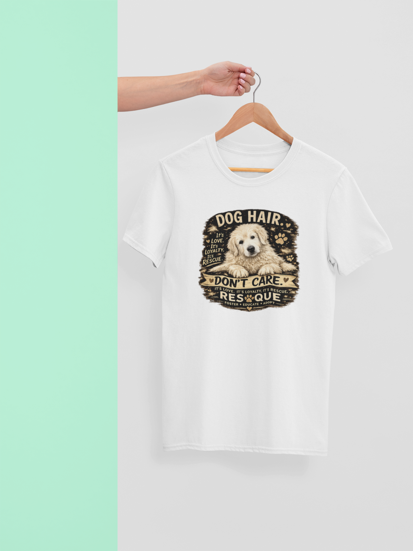 Dog Hair Don't Care Tee