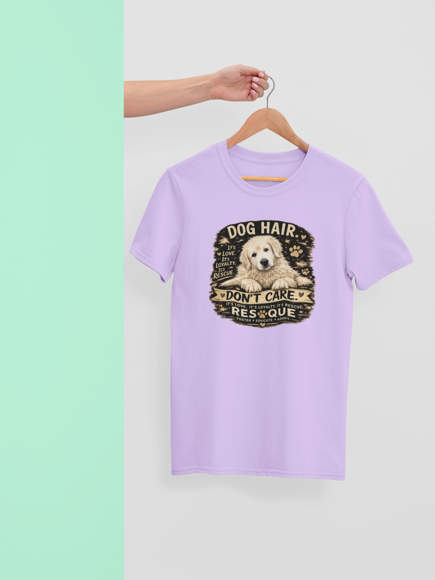 Dog Hair Don't Care Tee
