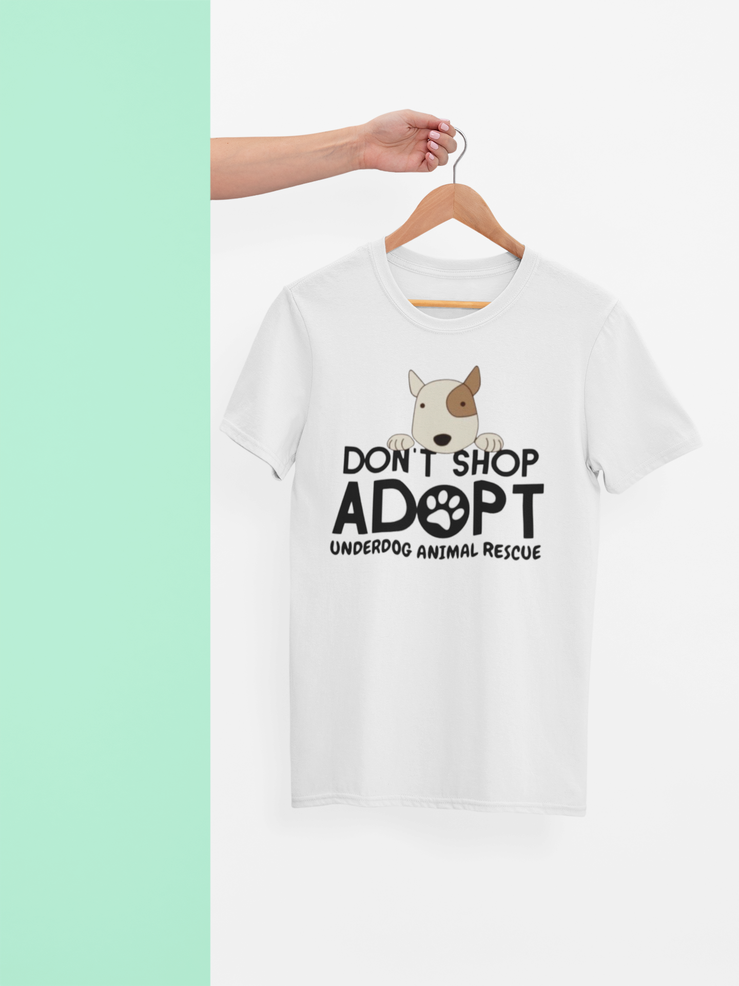 Don't Shop Unisex Tees (available in several colors) - Ruff Life Rescue Wear