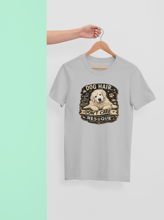 Dog Hair Don't Care Tee - Ruff Life Rescue Wear